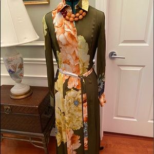 NWT JASON WU COLLECTION Exquisite Maxi Dress. Incredible fabric, size 8